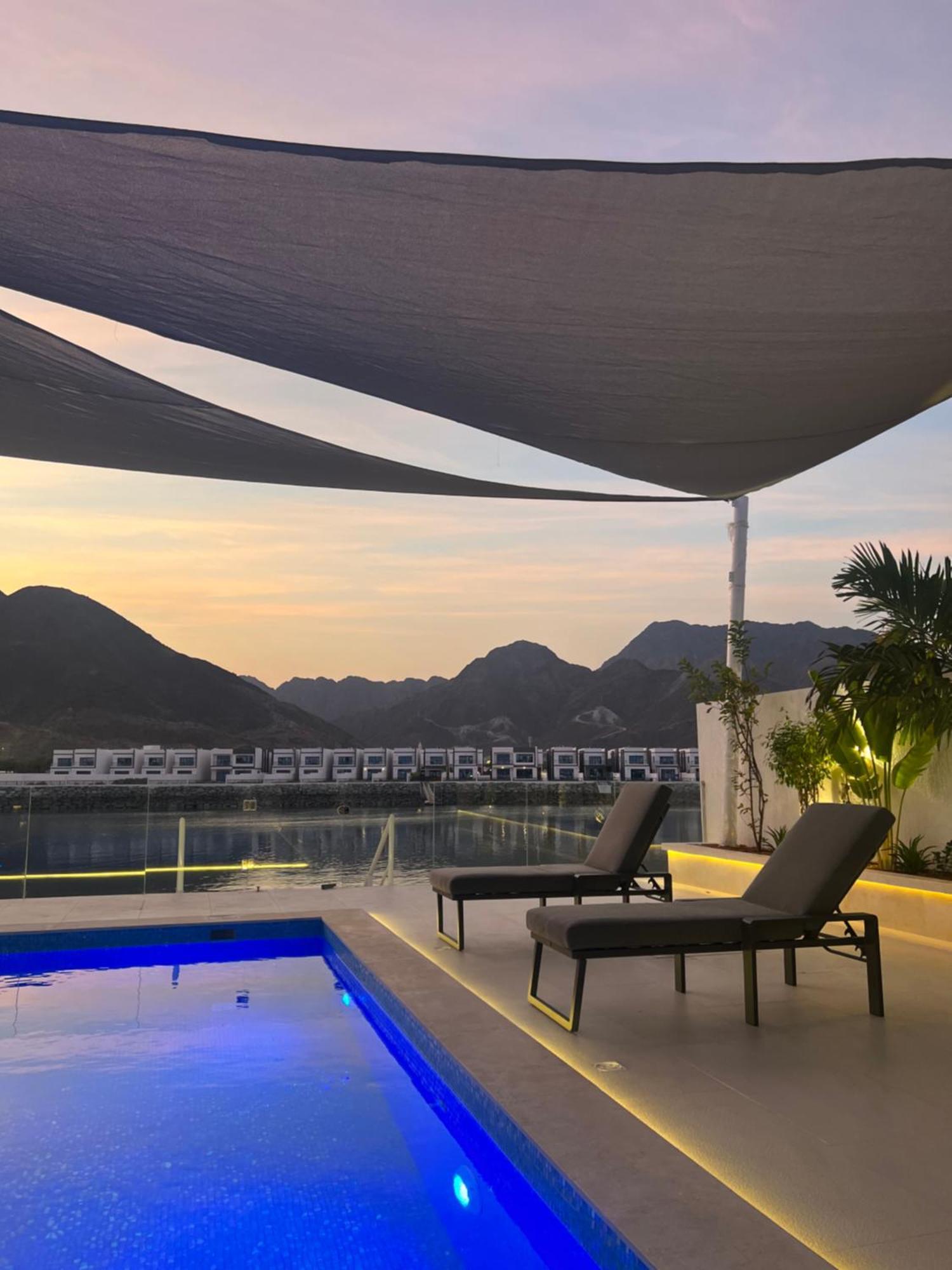 Al Dana Sea View Villa Fujairah Exterior foto